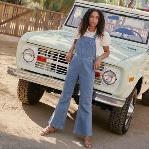 Christy Dawn Billy overall in moon wash